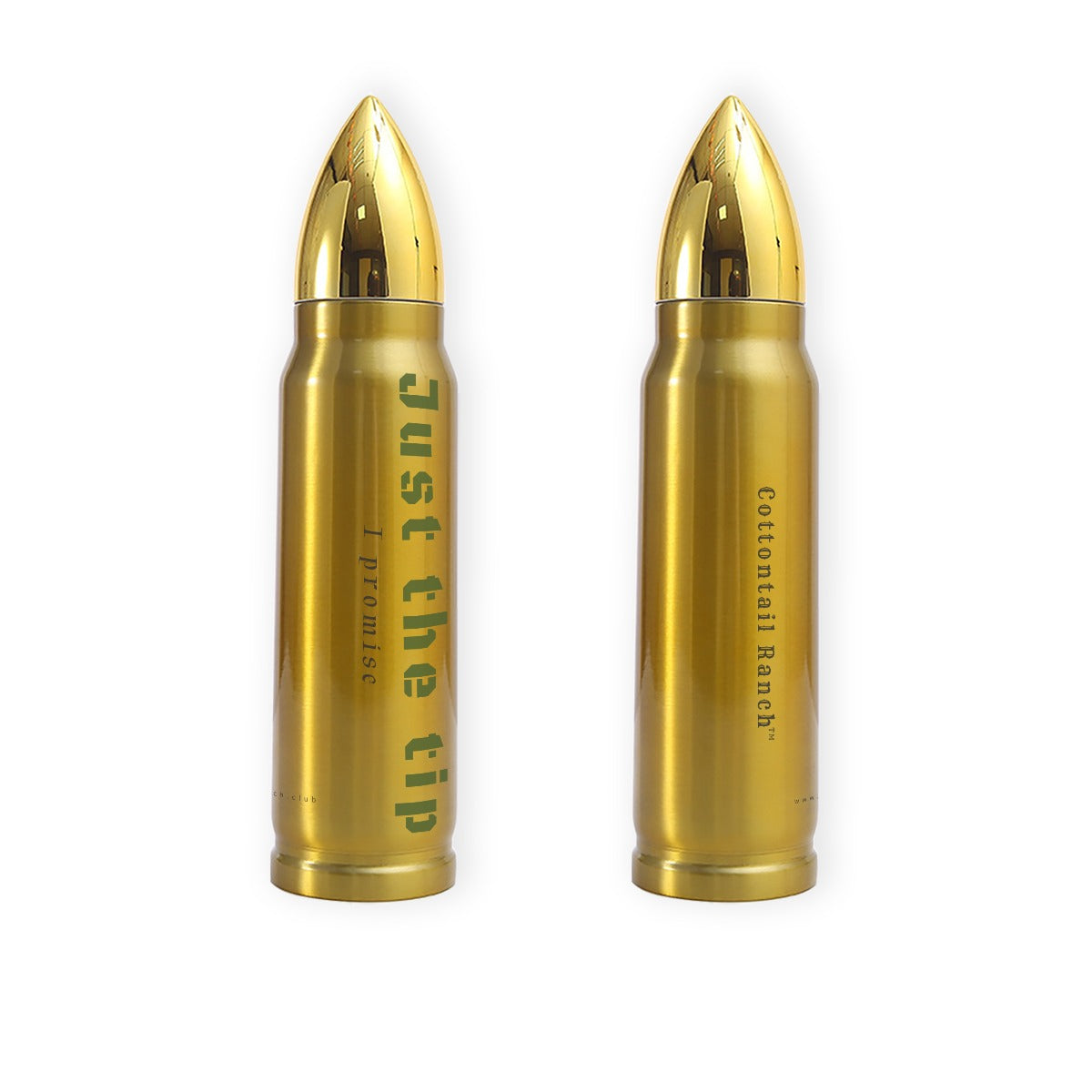 "Just The Tip" Cottontail Ranch Ammo Flask